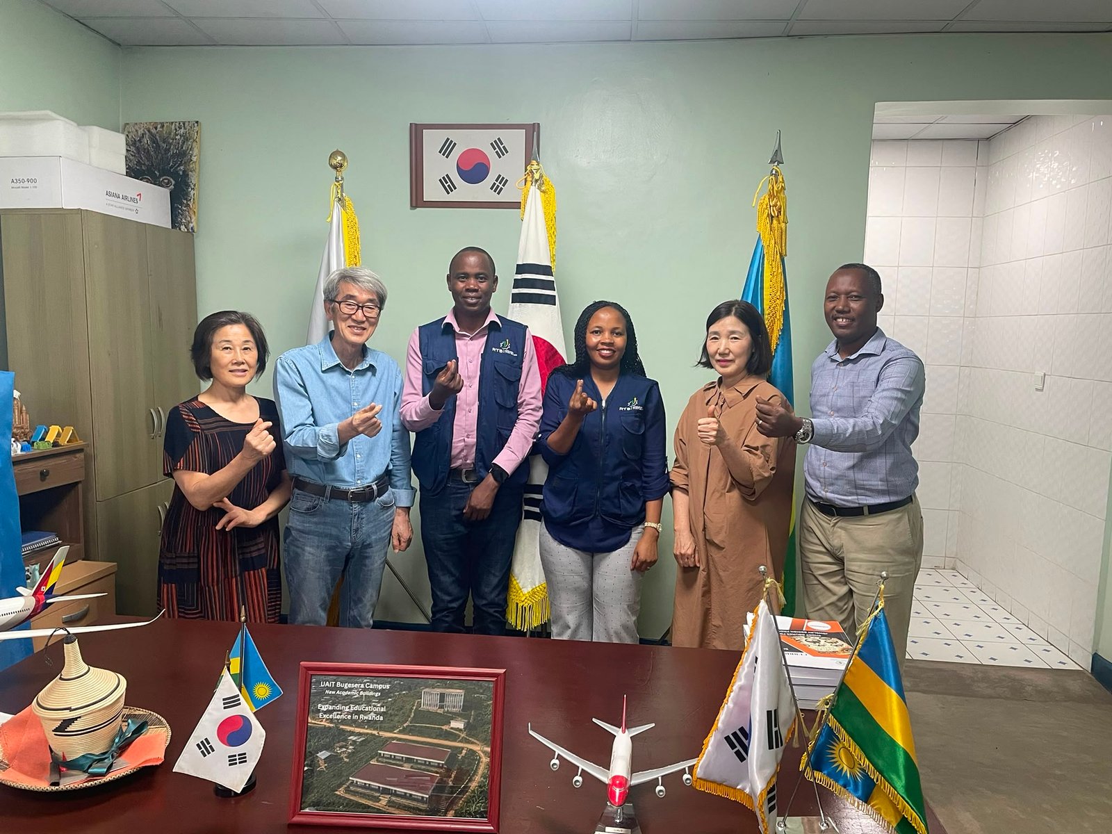 RTB verification team and UAIT staff group photo at the conclusion of the June 2026 inspection visit