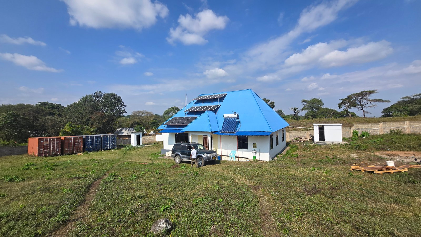 Livestock at the UAIT Tanzania project site