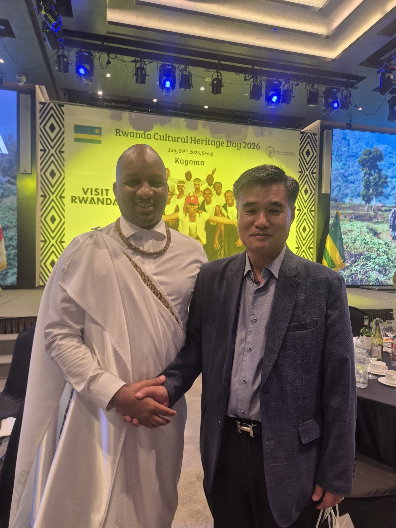 UAIT faculty member and guest at Rwanda Cultural Heritage Day 2026 in Seoul